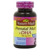 Nature Made PrenatalMulti + DHA 200 Mg Softgels, Value Size, 60 + 30 Liquid softgels $10.29 FREE Shipping
