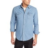 Lee Men's Denim Two-Pocket Long-Sleeve Western Shirt $13.12 FREE Shipping on orders over $49