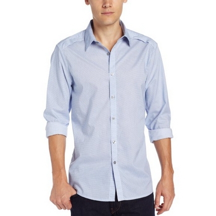 Kenneth Cole Men's Micro Dot Shirt $20.7 FREE Shipping on orders over $49