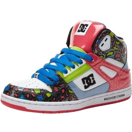 DC Women's Rebound High SE Sneaker $18 FREE Shipping on orders over $49