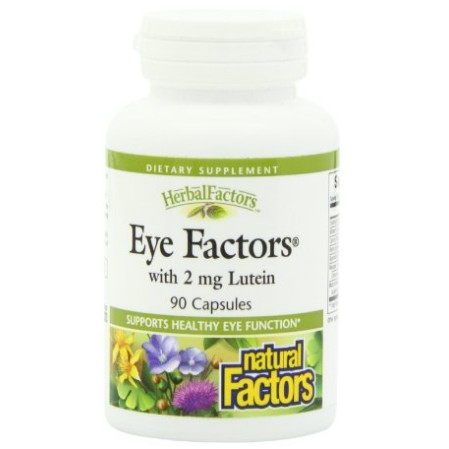 Natural Factors Eye Factors with Lutein  90 capsules  $8.52
