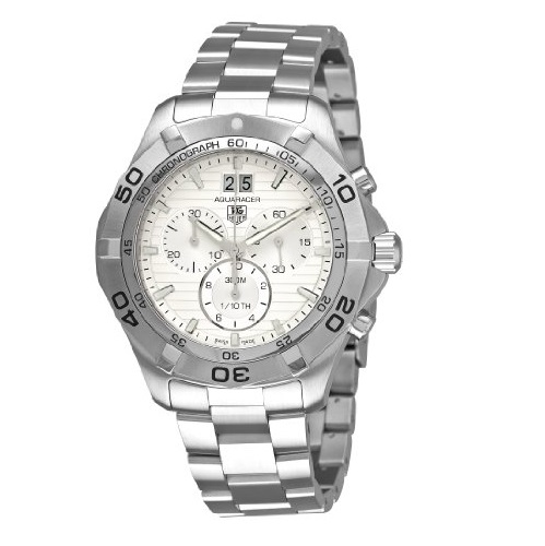 TAG Heuer Men's CAF101F.BA0821 Aquaracer Quartz Silver Chronograph Dial Watch, only $1,569.99, free shipping