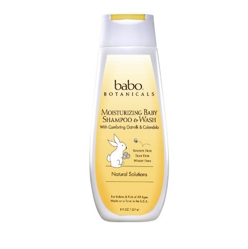Babo Botanicals Oatmilk Calendula Moisturizing Baby Shampoo, only $7.58, free shipping