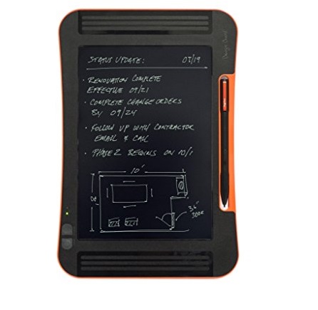 Boogie Board Sync 9.7-Inch LCD eWriter, Black/orange (ST1020001), only $59.38, free shipping
