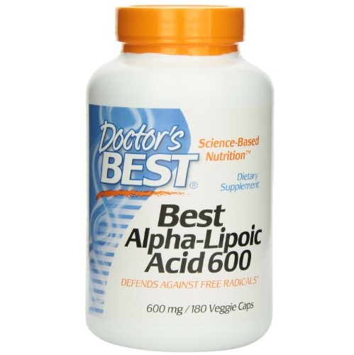 Doctor's Best Alpha-Lipoic Acid, 600 Mg, 180 Veggie Caps, only $14.03, free shipping