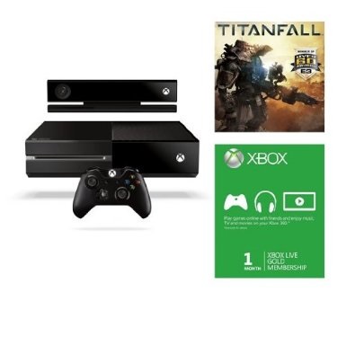 这个Deal还在！Microsoft Xbox One游戏机Titanfall套餐，折扣后仅售$449，免运费。买标准版，送游戏，折后也只需$449
