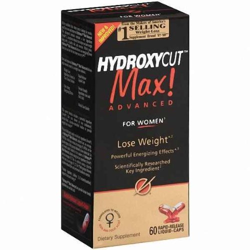 Hydroxycut Max-Pro Clinical Weight Loss For Women, Fast-Acting Energizing Effects, 60 count (Pack of 2), only $19.97, free shipping