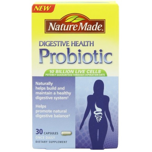 Nature Made Digestive Health Probiotics, 30 Count, only $9.33, free shipping
