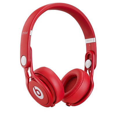 歷史新低：Beats Mixr 混音師 頭戴式耳機，紅色，原價$249.95，現僅售$192.65，免運費，還可免費獲得$50 Amazon購物卡。最終購物成本僅$142.65