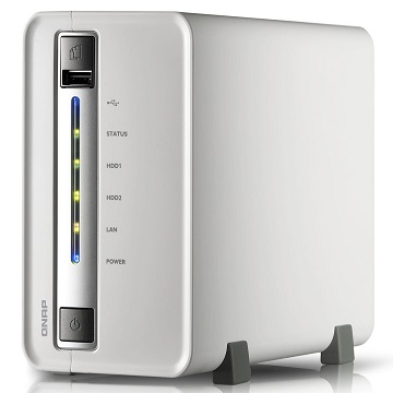 Qnap TS-212P 2-Bay DLNA Personal Cloud Network Attached Storage, only $125.47, free shipping