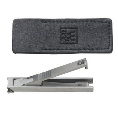 Zwilling Pour Homme Ulta Slim Nail Clipper in Black Leather Pouch   $26.99