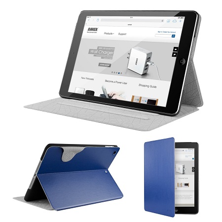 白菜價！Anker iPad Air保護套，具有自動休眠和喚醒功能，原價$29.99，使用折扣碼后僅$6.49。有三種顏色可選