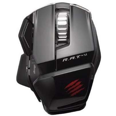 Mad Catz R.A.T. M Wireless Mobile Gaming Mouse for PC, Mac and Mobile Devices $19.99