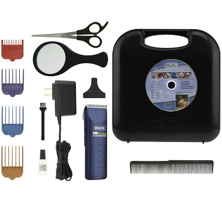 Wahl 9590-210 Pro-series Complete Pet Clipper Kit - Corded or Cordless Operation, Blue, only $37.90, free shipping