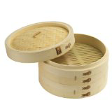 Joyce Chen Products 26-0013 3-Piece 10-Inch Bamboo Steamer $12.74