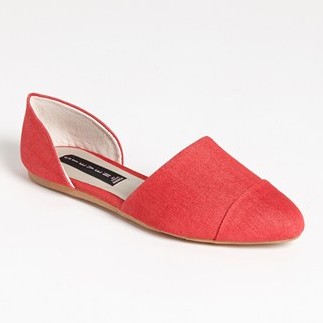 Nordstrom-up to 60% off d'Orsay flat shoes!