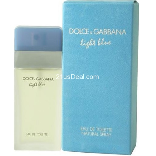 史低價！D&G杜嘉班納Light Blue淺藍/逸藍女士香水   3.3oz，原價$87.00，現僅售 $48.95，免運費