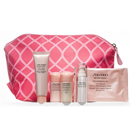 Nordstrom-free deluxe six-piece gift of your choice when you purchase two Shiseido skincare products!
