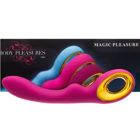 Groupon-only $39.99 Magic Pleasure Multispeed Rechargeable Vibrator in Pink 
