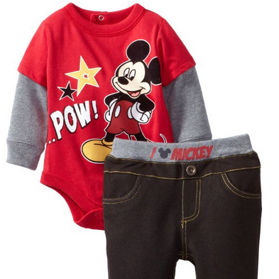 Disney Baby Baby-Boys Newborn 2 Piece Pant Set $12.14(62%off) 