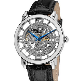 Stuhrling 165B.331554 Winchester Grand Silver Watch $99