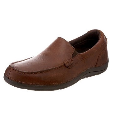 Rockport 樂步 Thru The Week Gore Slip-On 男款休閑皮鞋，原價$100.00，現僅售$46.99，免運費