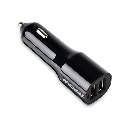 Mpow 4.2Amps 20W Dual USB Port Car Charger for Apple and Android Devices $6.99