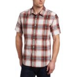 Exofficio Men's Kallu Macro Plaid Short Sleeve Shirt $11.71 FREE Shipping on orders over $49