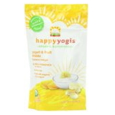 Happy Yogis Organic Yogurt Snacks for Babies amd Toddlers, 1 Ounce Pouches (Pack of 8) $16 FREE Shipping