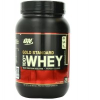 Optimum Nutrition 100% Whey Powder Gold Standard 2-lb. Jar in Delicious Strawberry $20.99 FREE Shipping on orders over $49