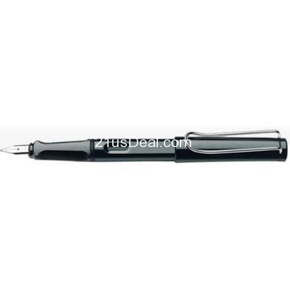 Lamy Safari Fountain Pen, Black Broad Nib (L19B) $22.84(35%off) 