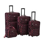 Rockland行李箱包四件套使用折扣码后$63.2 免运费