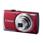 Canon PowerShot A2500 16MP Digital Camera with 5x Optical Image Stabilized Zoom with 2.7-Inch LCD (Red) $59 FREE Shipping