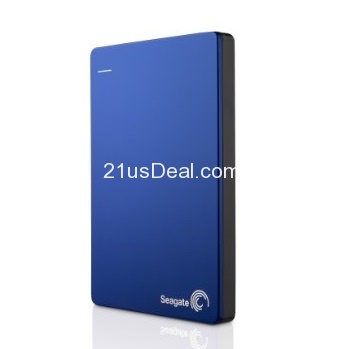 Seagate Backup Plus Slim 2TB Portable External Hard Drive with Mobile Device Backup USB 3.0 (Blue) STDR2000102, only $59.99 , free shipping