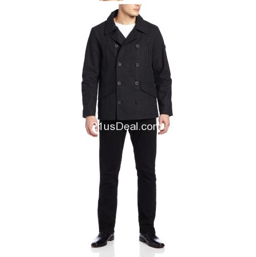 TUMI Men's Wool Peacoat, only $80.00 , free shipping