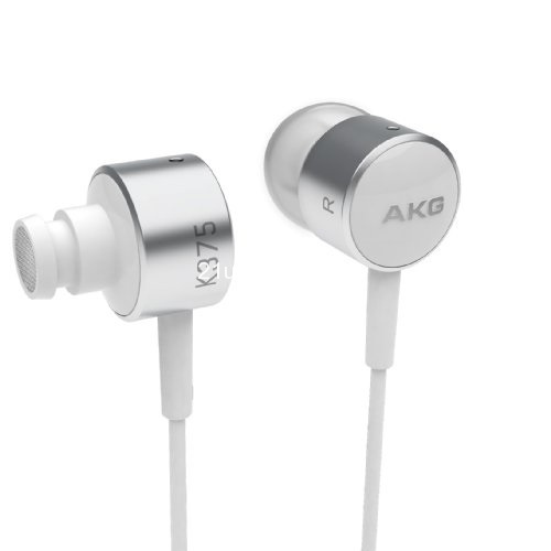 AKG K375WHT Premium High-Performance In-Ear headphones with In-Line Microphone and Remote Control for iOS Devices, White, only $79.96, free shipping