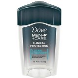 Dove Men Plus Care Clinical Protection Antiperspirant Deodorant Solid, Clean Comfort, 1.7 Ounce $3.65 FREE Shipping