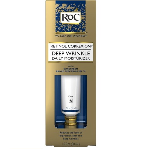 RoC Deep Wrinkle Daily Moisturizer SPF30, 1 Ounce, only $10.79, free shipping