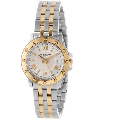 史低價！Raymond Weil蕾蒙威Tango系列 5399-STP-00657女士手錶，原價$1,050.00，現使用折扣碼后僅售$588.00，免運費。 