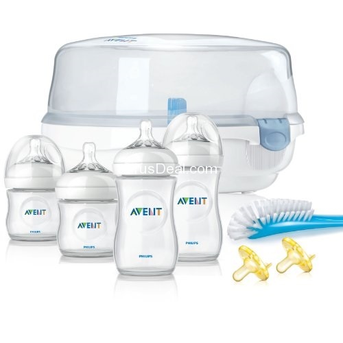 Philips Avent BPA Free Natural Essentials Gift Set, only $33.99