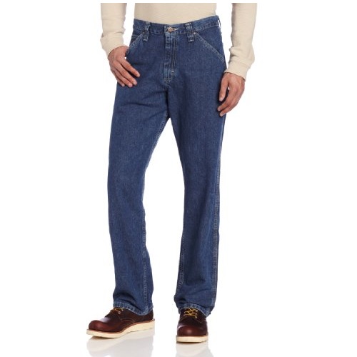 Lee 李牌 男士寬鬆直筒牛仔褲，原價$56.00，現僅售$23.99。