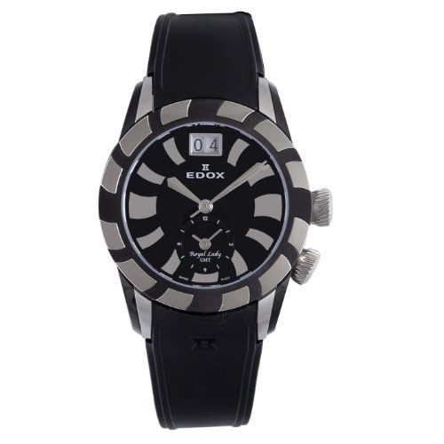 Edox Women's 62005 357N NIN GMT Quartz Royal Lady Watch, only $412.78 , free shipping