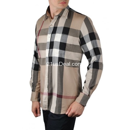 Amazon-Only $150 Burberry Brit New Classic Check Men's Button Down Shirt