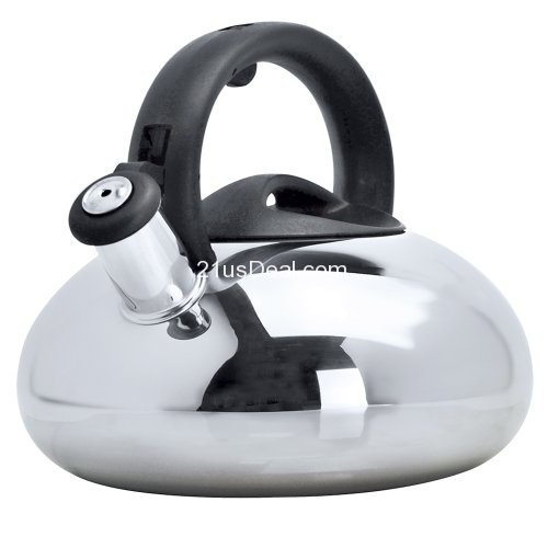 Primula Catalina Stainless Steel Whistling Tea Kettle, 3-Quart, only $23.99
