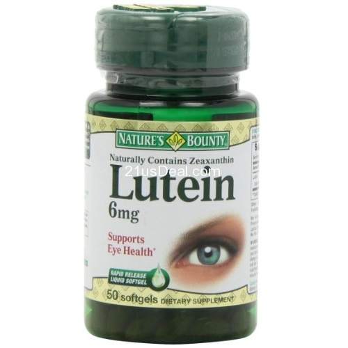 Nature's Bounty Natures Bounty Lutein, only $6.95, free shipping