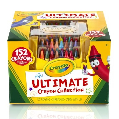 Crayola Ultimate Crayon Collection, 152 Pieces, Coloring Supplies, Styles May Vary, Gift, only $12.78