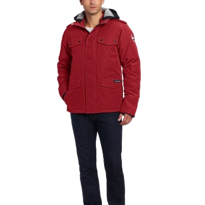 史低價！Canada Goose 加拿大鵝 Burnett Parka 男士羽絨外套，原價$650.00，現僅售$409.51，免運費。多種顏色可選。