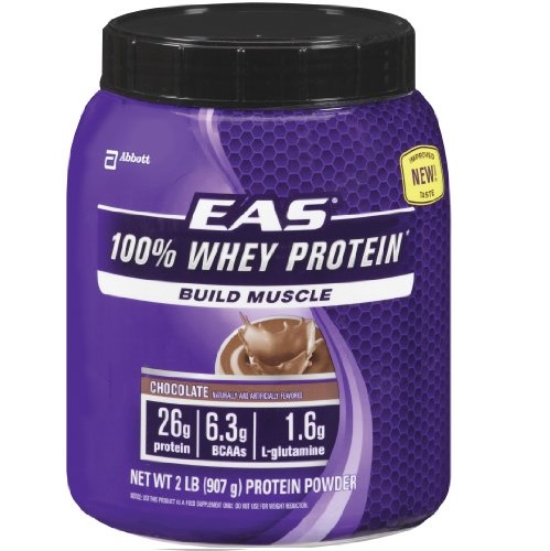 EAS 100% Whey Protein, 2lbs, only $12.59