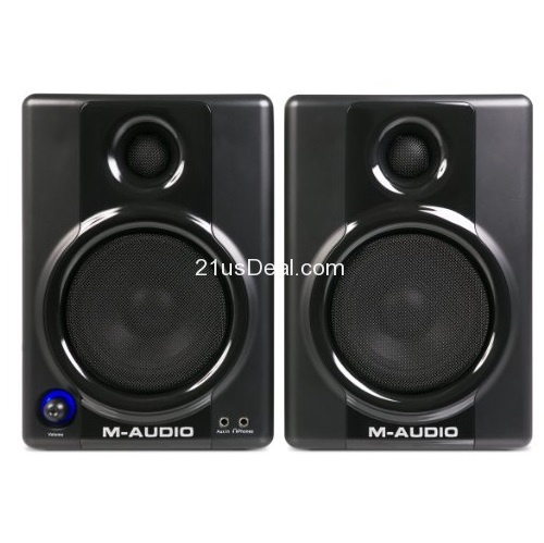 M-Audio Studiophile AV 40 Active Studio Monitor Speakers, only $99.00  , free shipping