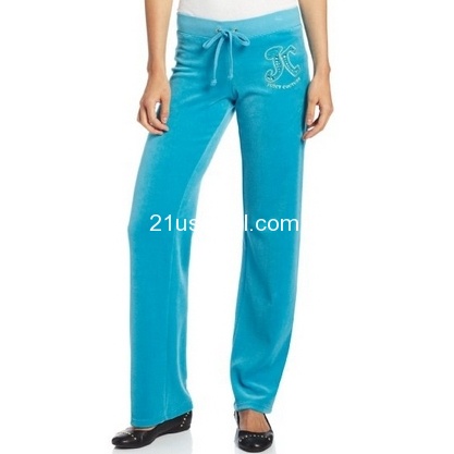 Juicy Couture Women's JC Paisley Velour Pant $31.06 FREE Shipping